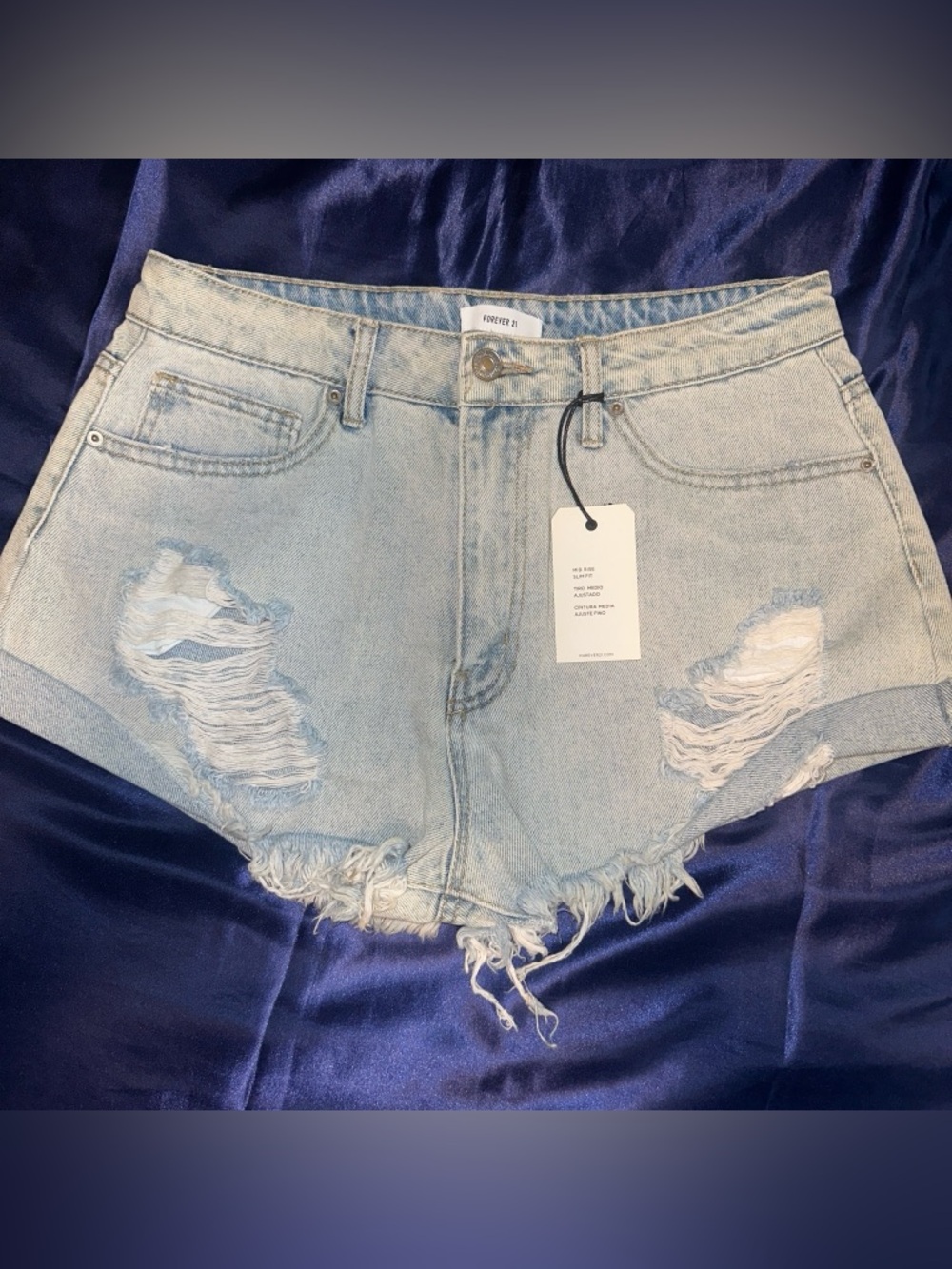 Blue Denim shorts